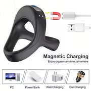 Magnetic Rechargeable Vibrating Cock Ring