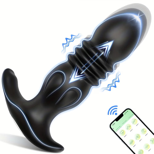 App-Controlled Thrusting Prostate Massager