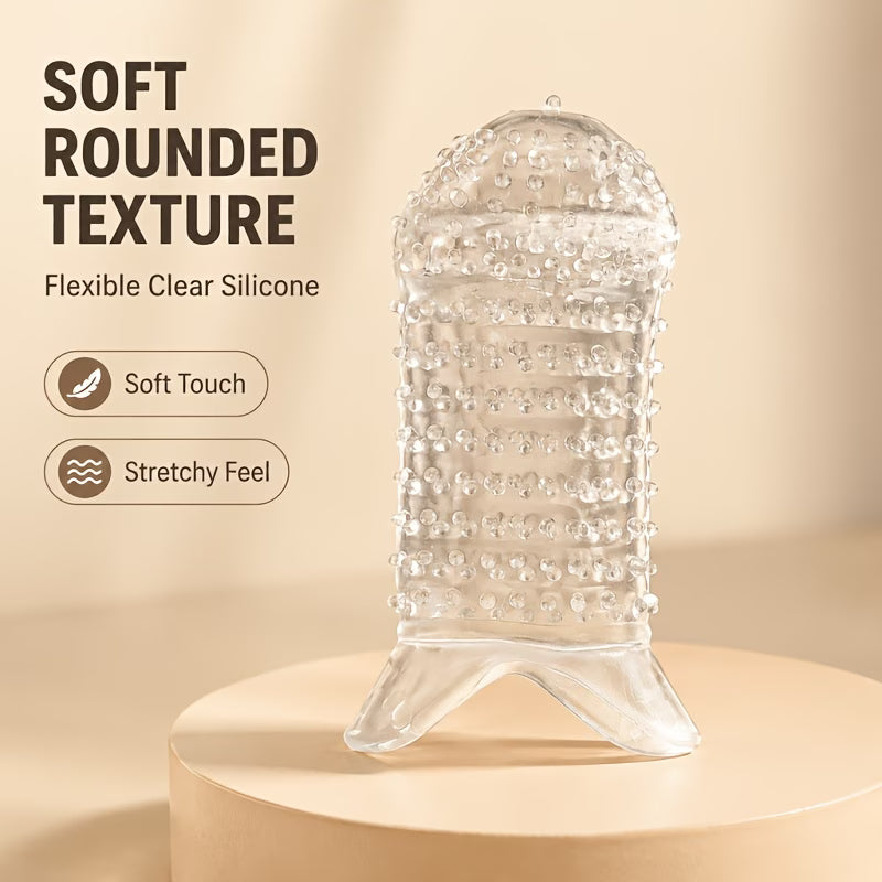 5-Piece Textured Penis Sleeve Set – Soft & Stretchable Pleasure Enhancers