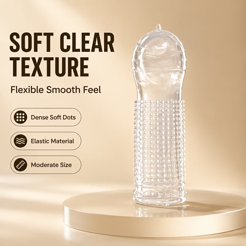 5-Piece Textured Penis Sleeve Set – Soft & Stretchable Pleasure Enhancers