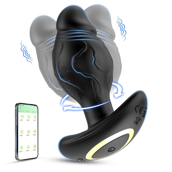 360° Rotating App-Controlled Prostate Massager