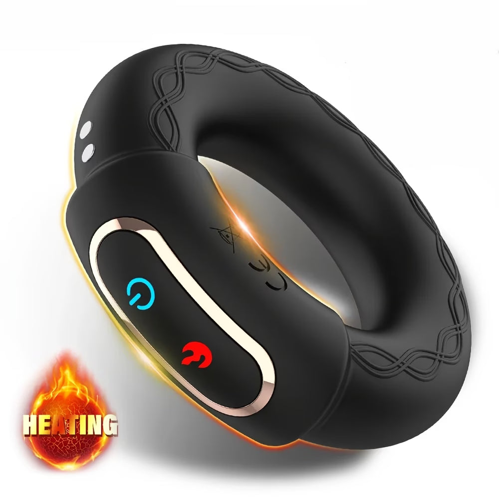 Heated Vibrating Cock Ring