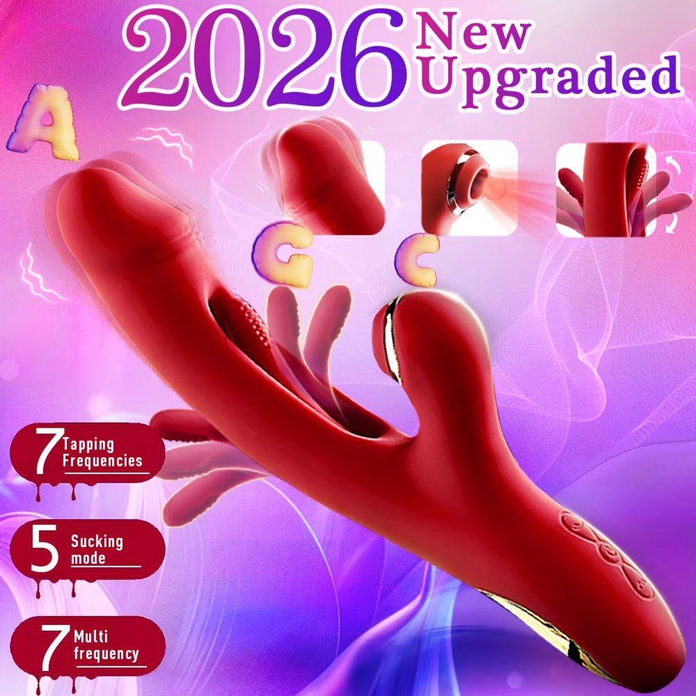 EuphoriaX™ – 3-in-1 Thrusting, Vibrating &amp; Suction Rabbit Vibrator