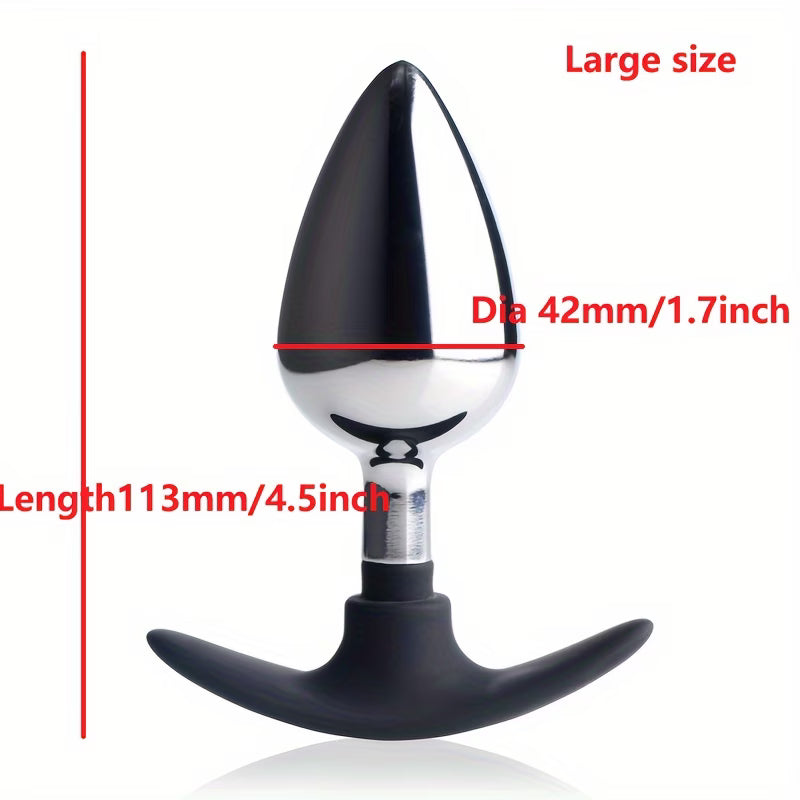 ChromeLux™ – Premium Metal Anal Plug