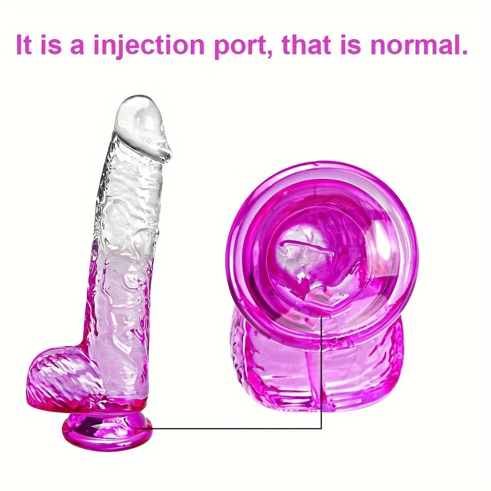 Crystal Bliss™ – Realistic Suction Cup Dildo