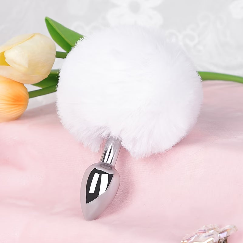 BunnyBliss™ – Fluffy Pom-Pom Tail Plug