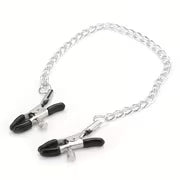 Tease & Tension™ – Adjustable Nipple Clamps with Chain