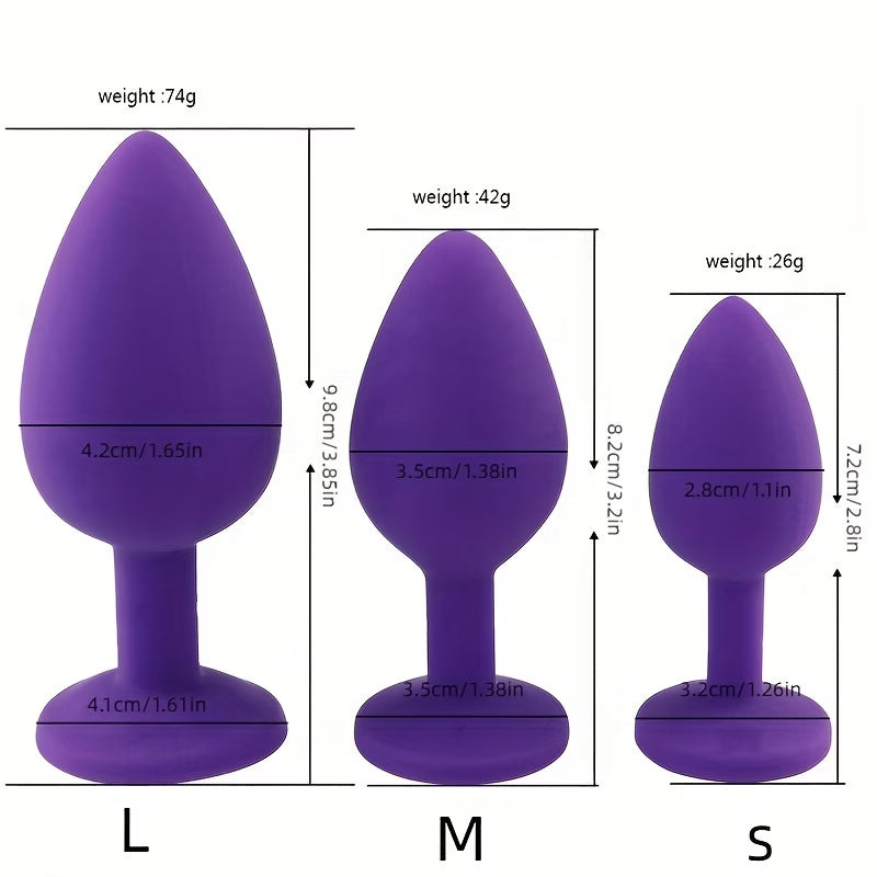 Pure Bliss™ – Soft Silicone Butt Plug