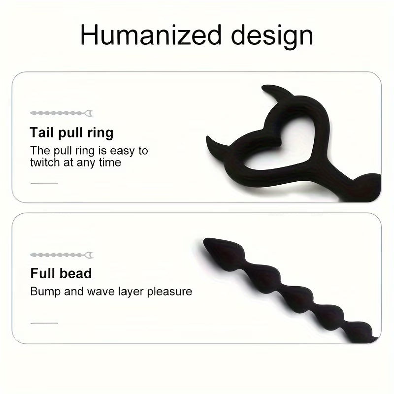 Devil's Desire™ – Extra Long Silicone Anal Beads