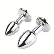 Jewel Bliss™ – Stainless Steel Jeweled Butt Plug