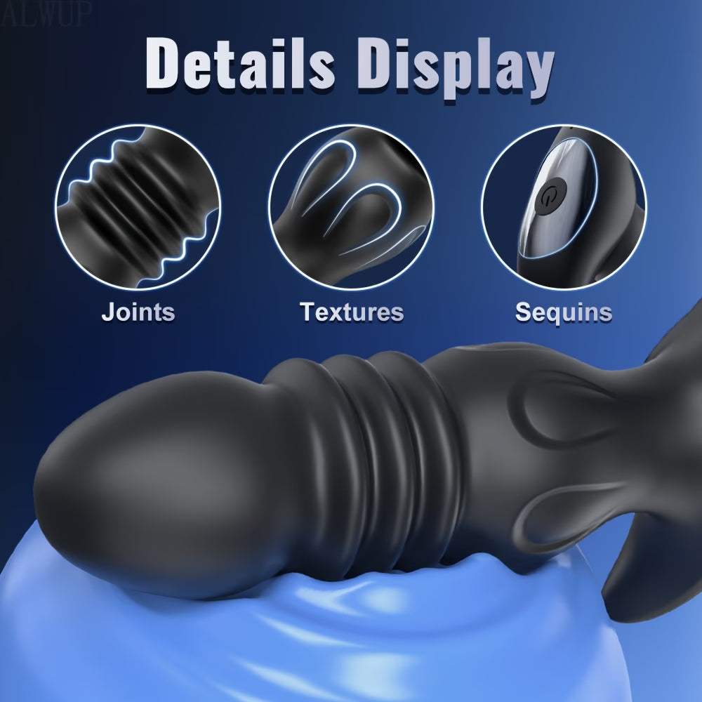 App-Controlled Thrusting Prostate Massager