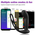 App-Controlled Prostate Massager with Perineum Stimulation
