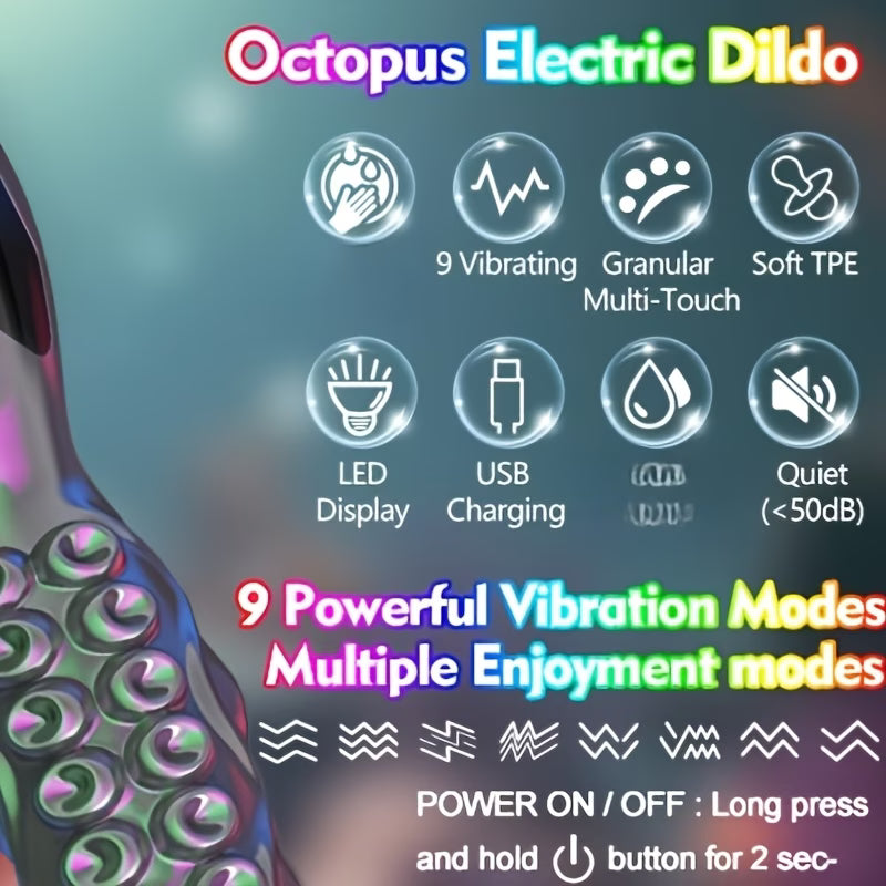 Octopus Touch™ Textured Vibrator