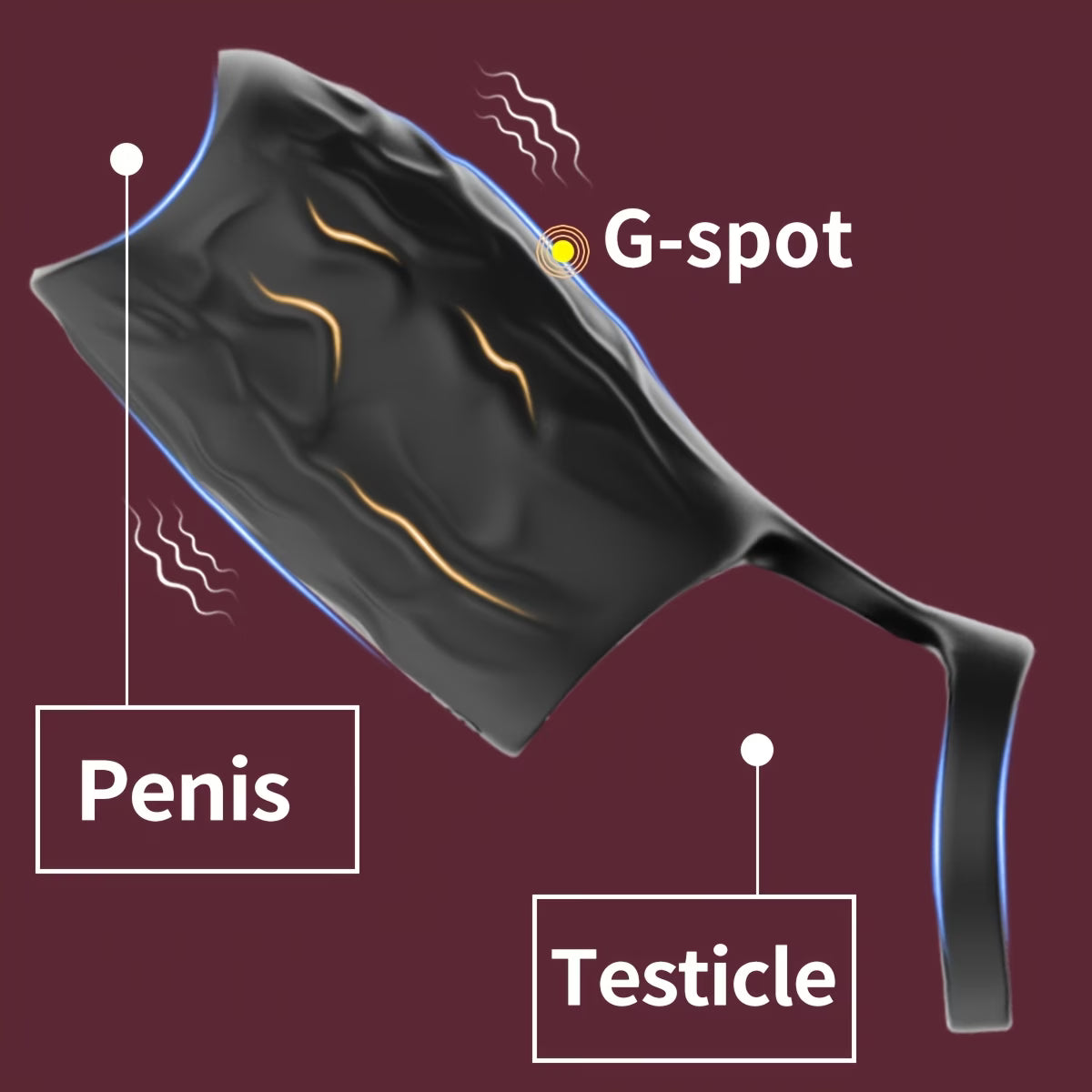 2-in-1 Vibrating Cock Ring & Penis Sleeve – 10 Vibration Modes