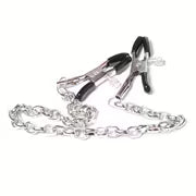 Tease & Tension™ – Adjustable Nipple Clamps with Chain
