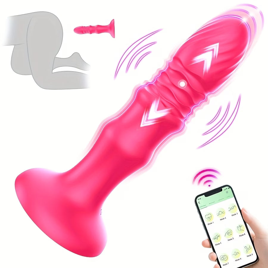 App-Controlled Thrusting Prostate Massager