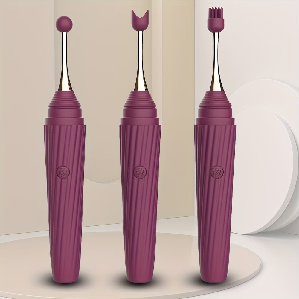 4-in-1 Precision Vibrating Stimulator – 10 Vibration Modes