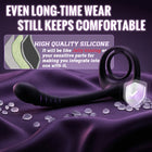 2-in-1 Remote Control Prostate Massager & Cock Ring