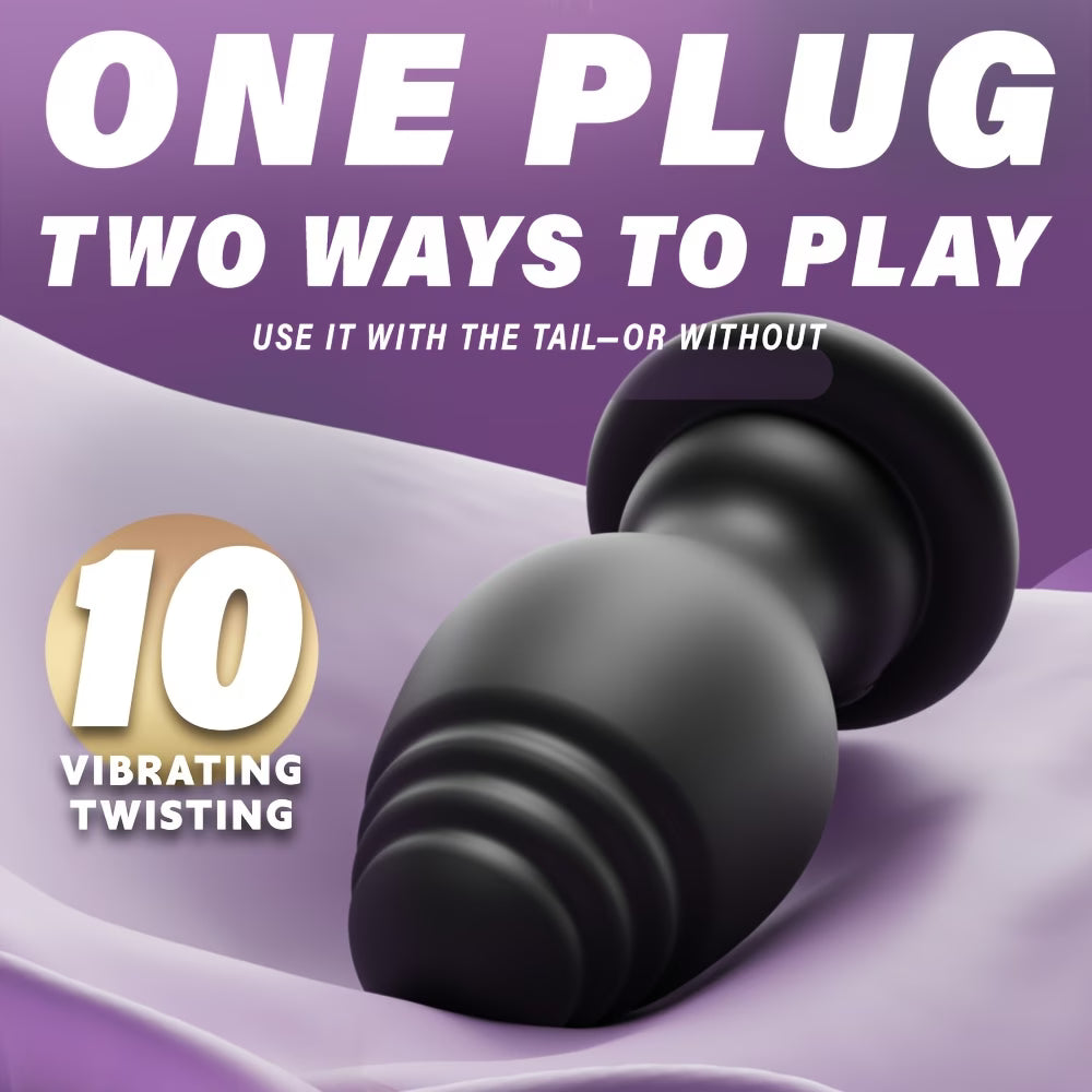 WildTail™ – 10-Mode Vibrating Fox Tail Plug