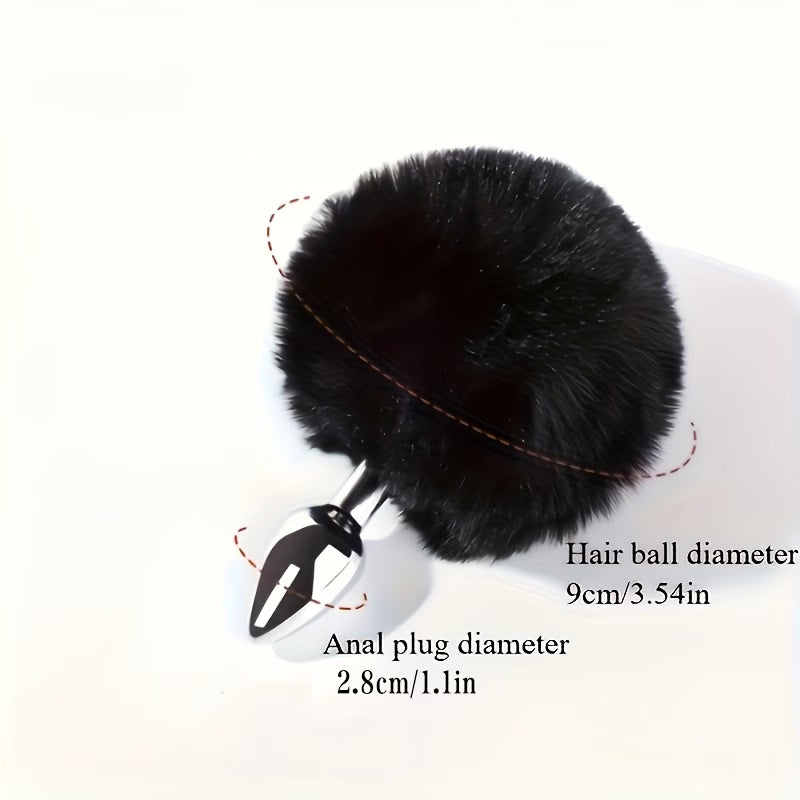 BunnyBliss™ – Fluffy Pom-Pom Tail Plug
