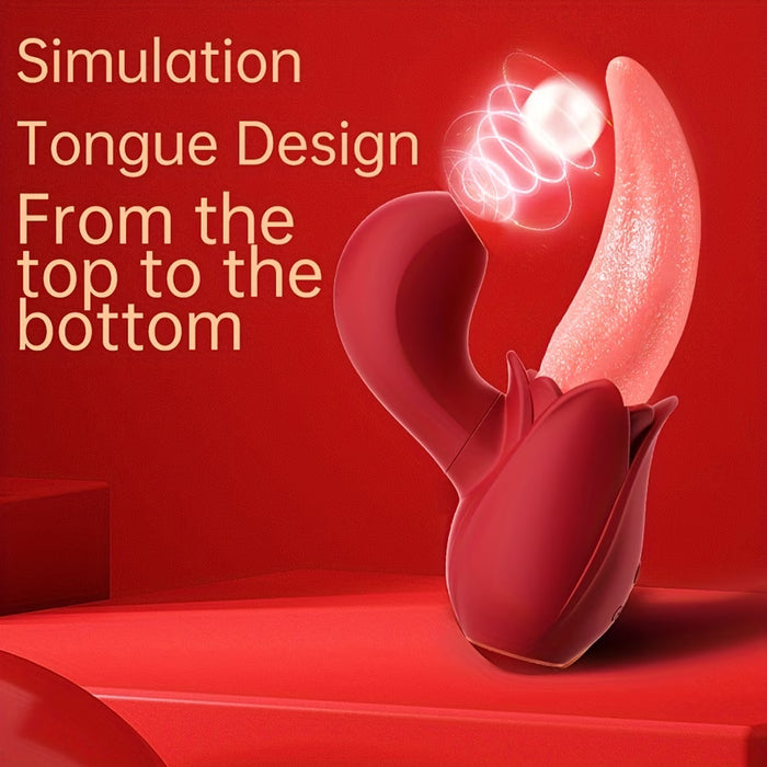 Lick & Bliss™ – 2-in-1 Tongue Licking & Suction Vibrator