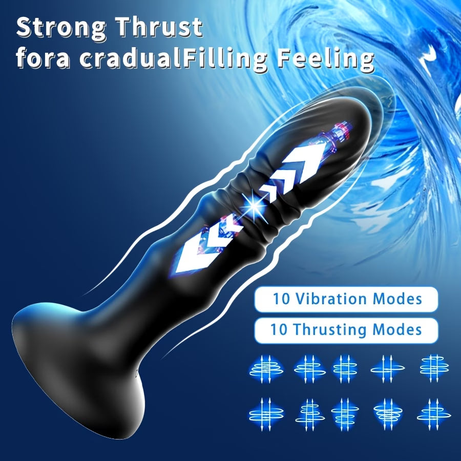 App-Controlled Thrusting Prostate Massager