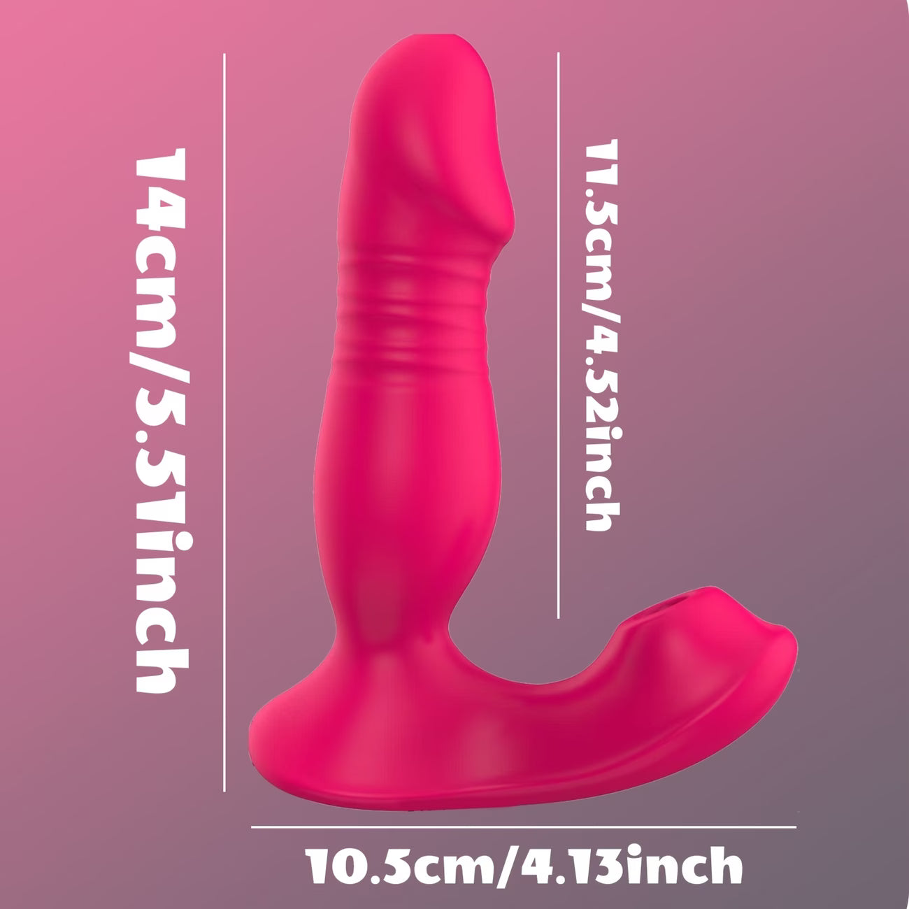 App-Controlled 3-in-1 Prostate Massager