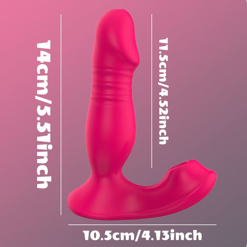 App-Controlled 3-in-1 Prostate Massager
