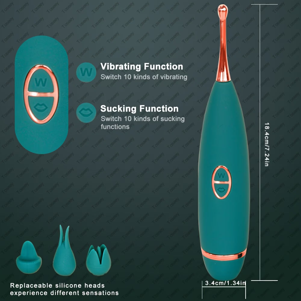 Dual Sensation Wand – Vibration + Suction
