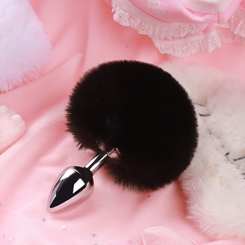 BunnyBliss™ – Fluffy Pom-Pom Tail Plug