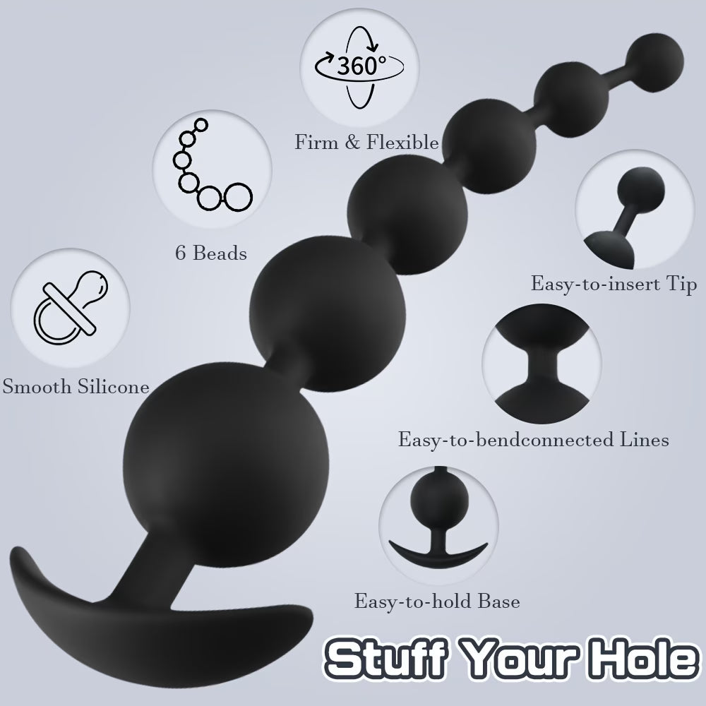 DeepWave™ – Graduated Silicone Anal Beads