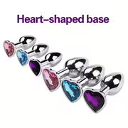 Jewel Bliss™ – Stainless Steel Jeweled Butt Plug