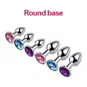 Jewel Bliss™ – Stainless Steel Jeweled Butt Plug