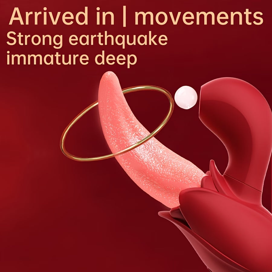 Lick & Bliss™ – 2-in-1 Tongue Licking & Suction Vibrator