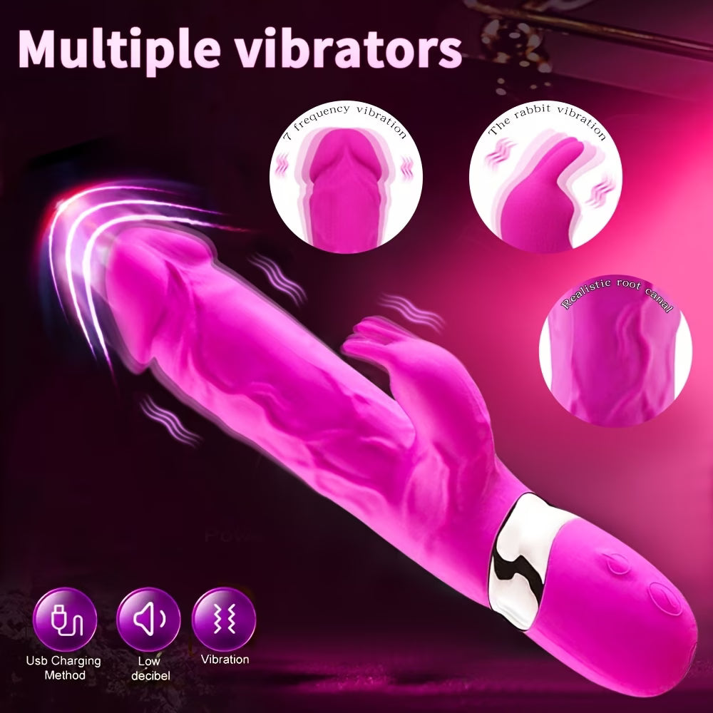 Dual Motor Rabbit Vibrator