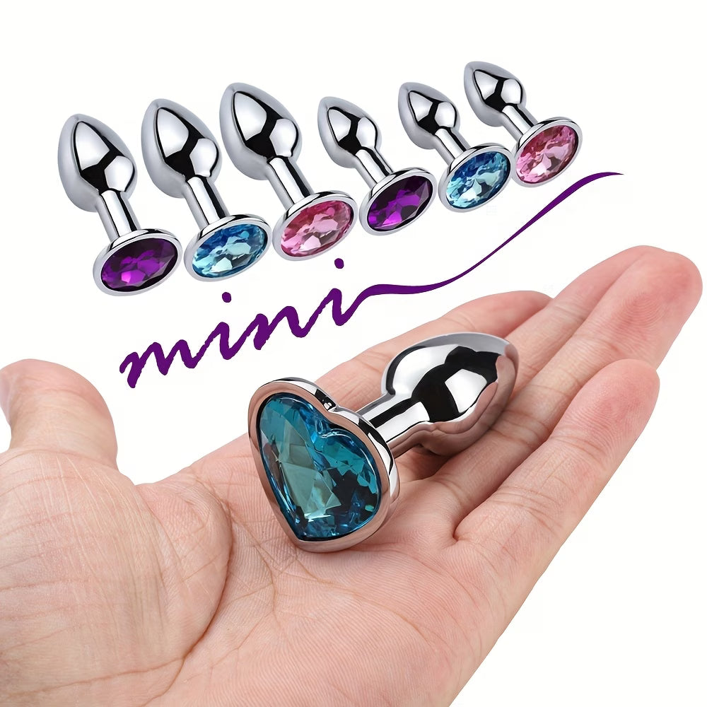 Jewel Bliss™ – Stainless Steel Jeweled Butt Plug