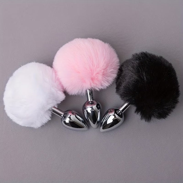 BunnyBliss™ – Fluffy Pom-Pom Tail Plug