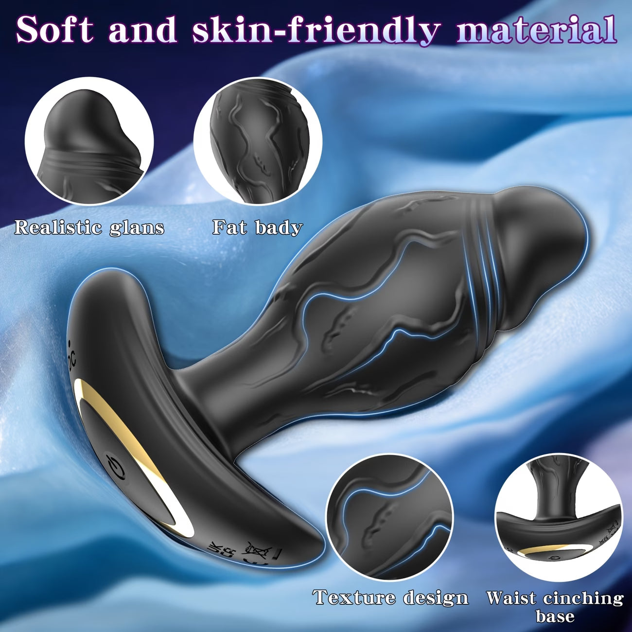 360° Rotating App-Controlled Prostate Massager
