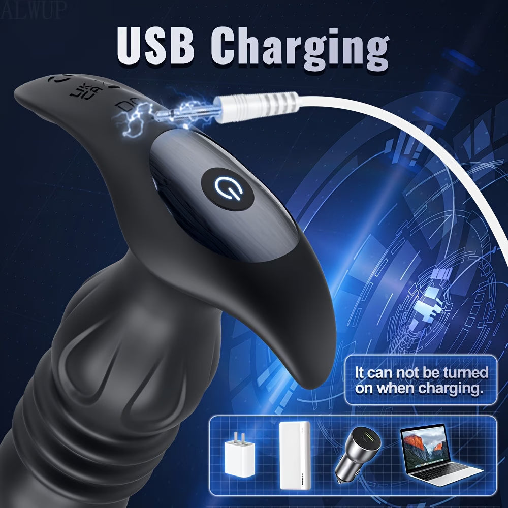 App-Controlled Thrusting Prostate Massager