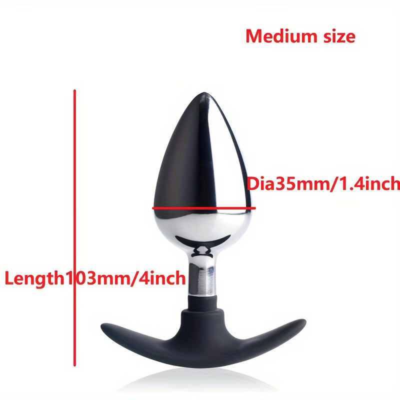 ChromeLux™ – Premium Metal Anal Plug