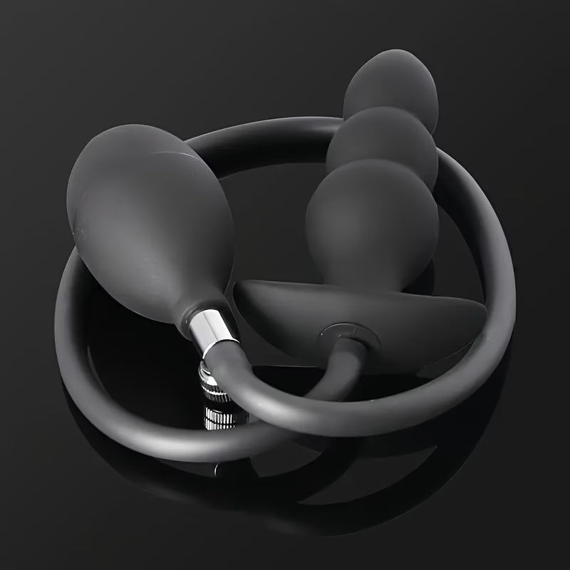 PowerPulse™ – Inflatable Anal Plug with Hand Pump