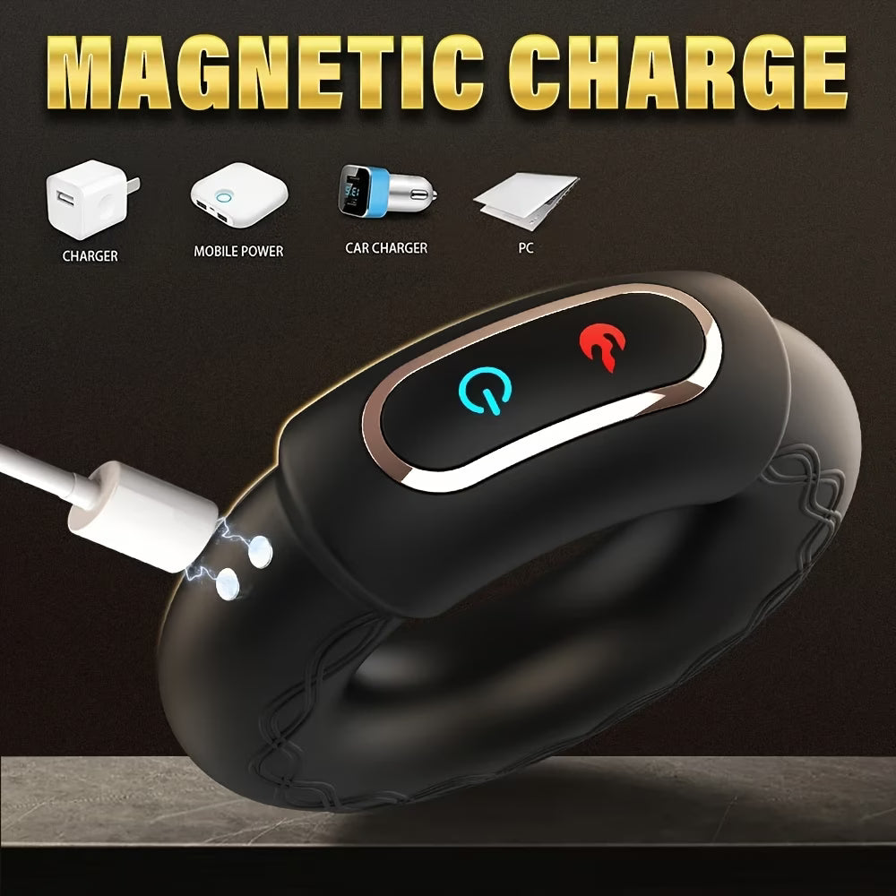 Heated Vibrating Cock Ring