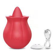 Rose Tongue Licking Vibrator 🌹