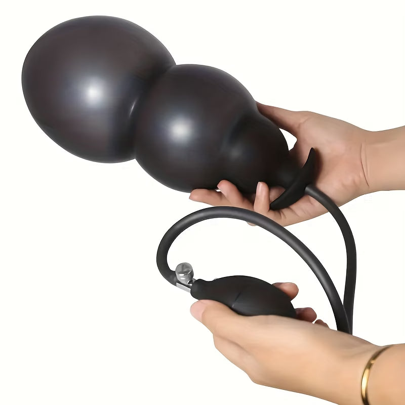 PowerPulse™ – Inflatable Anal Plug with Hand Pump